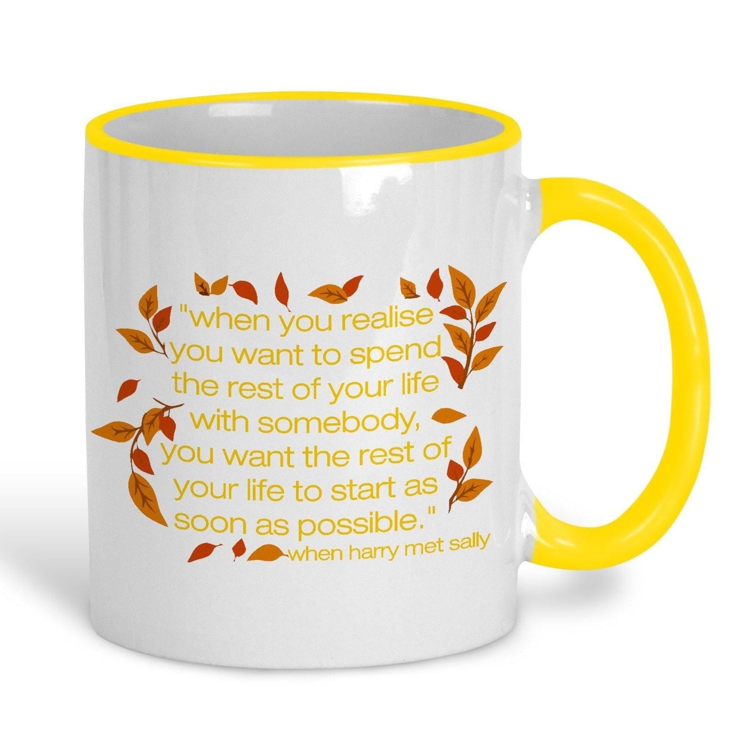 When Harry Met Sally Love Valentine's Day Girlfriend Boyfriend Mug