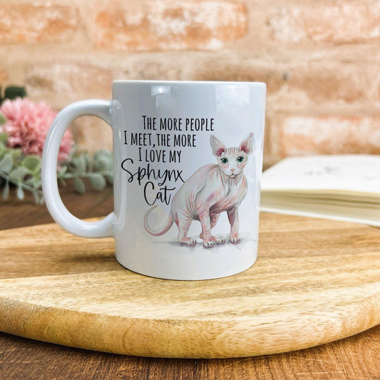 Sphynx Cat Mug Personalised