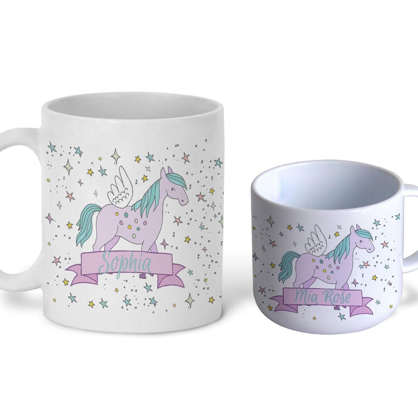 Unicorn Magical Children's Personalised Mug Unbreakable Kids Toddler Child Safe