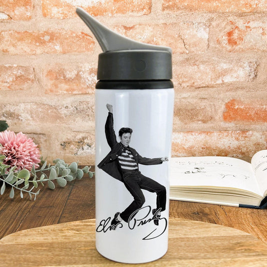 Elvis Presley Personalised Water Bottle Gift