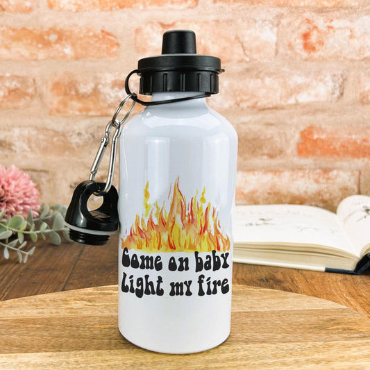 The Doors Light My Fire Music Lyrics Water Bottle Gift
