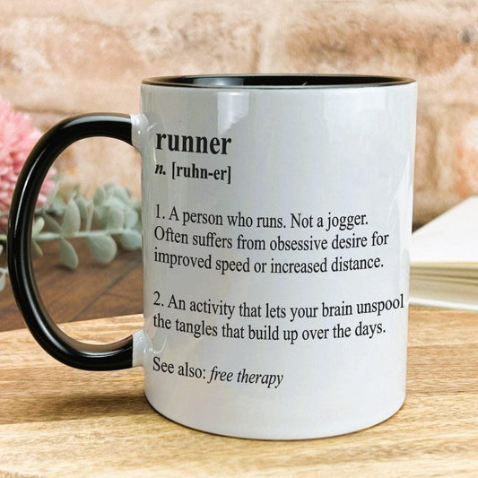 Runner Definition Run Personalised Sport Mug