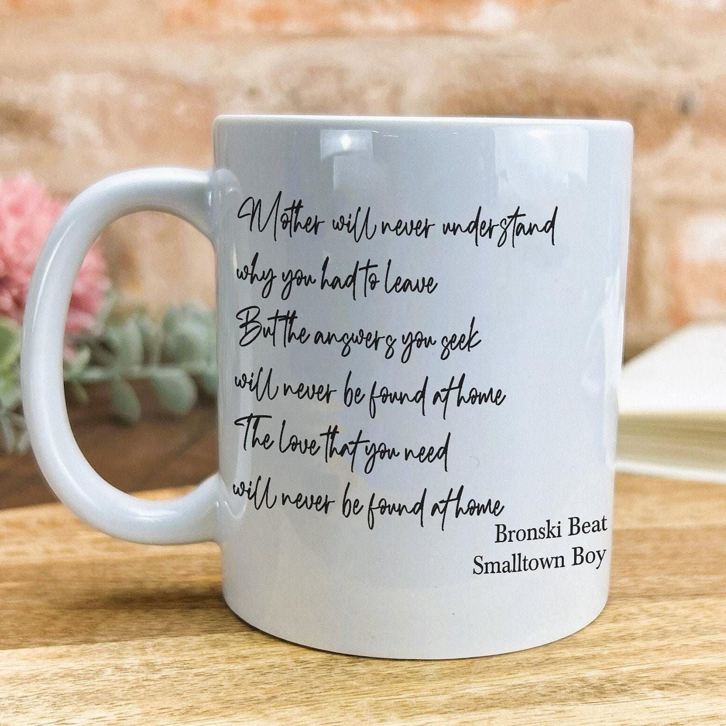 Bronski Beat Smalltown Boy 80s Pop Personalised Ceramic Mug