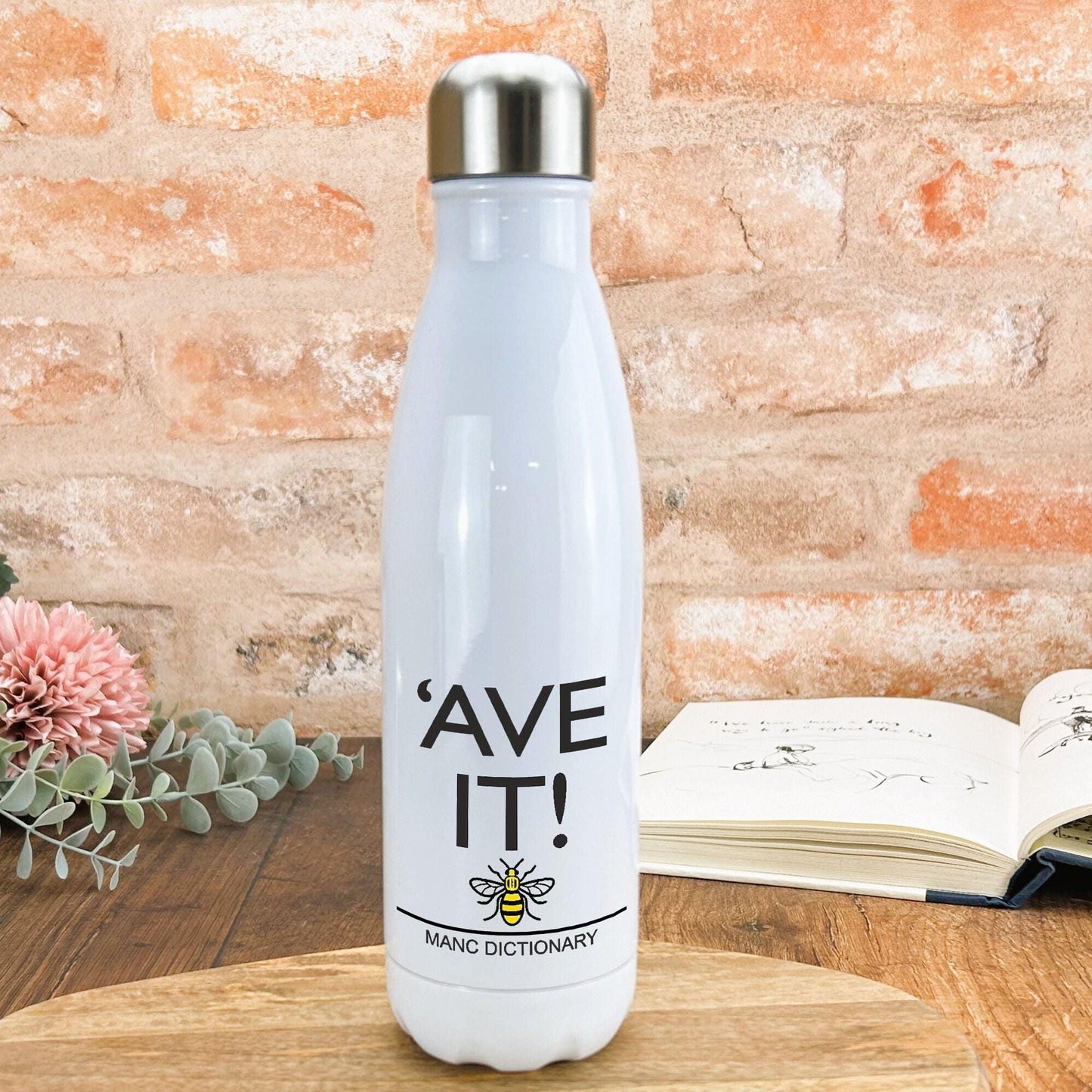 Ave It - Manc Dictionary - Personalised Water Bottle