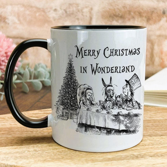 Mad Hatter Tea Party Christmas Mug