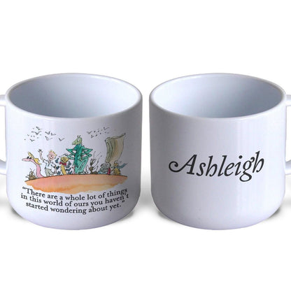 James and the Giant Peach  Book Quote Illustration First Birthday Children's Personalised Mug Unbreakable Kids Toddler Child Safe