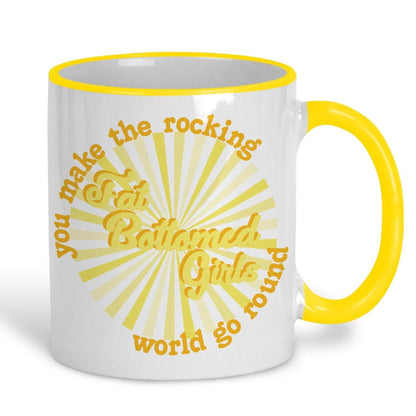 Queen Fat Bottomed Girls Music Lyrics Mug