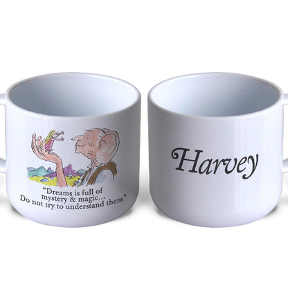 BFG Book Quote Illustration Children's Personalised Mug | Unbreakable | Kids | Toddler | Child Safe | Son | Daughter | First Cup