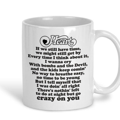 Heart Crazy On You Music Lyrics