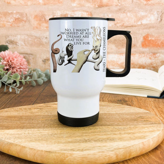 The Chameleons Tears Manchester Band Travel Mug Personalised Gift