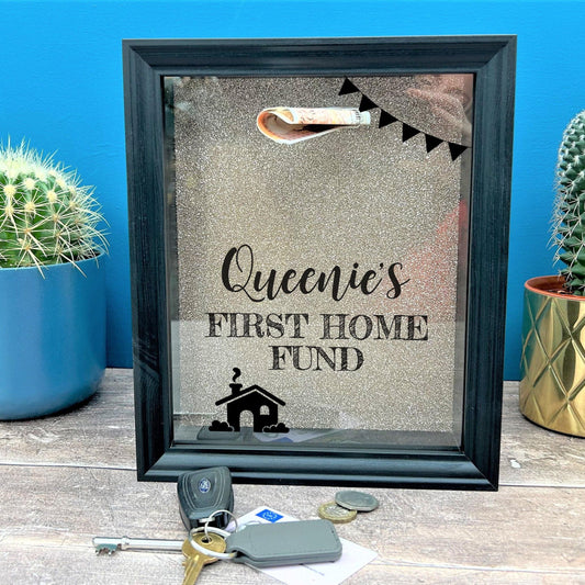 First Home Fund Savings Money Box - Personalised Gift