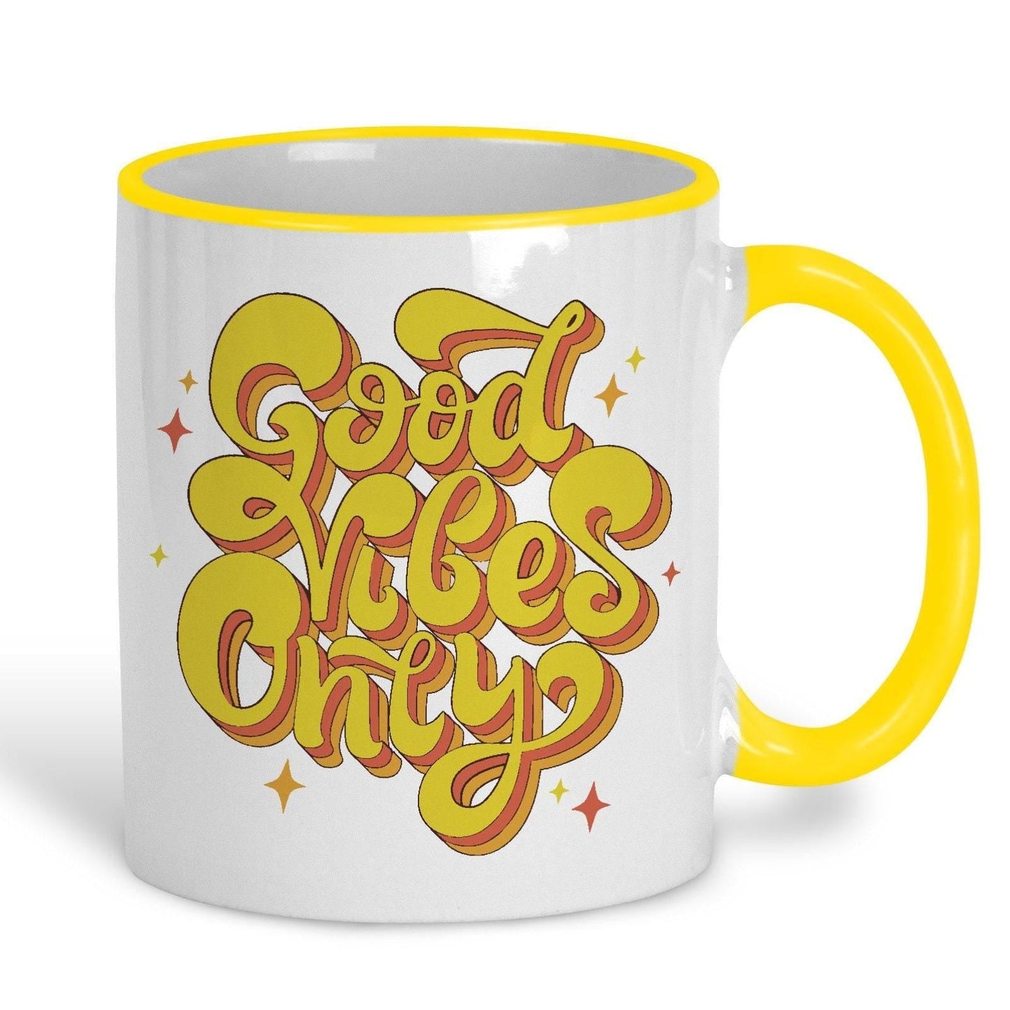 Good Vibes Only Mug Personalised Positivity