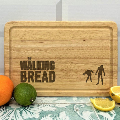 The Walking Bread (Dead) Chopping Board - Personalised Gift