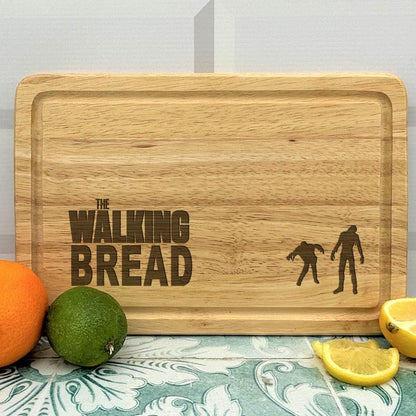 The Walking Bread (Dead) Chopping Board - Personalised Gift