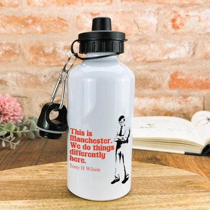 This Is Manchester Tony Wilson Quote - Personalised Water Bottle
