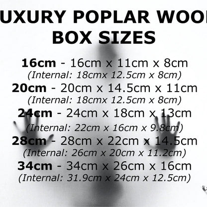 Gothic Skull & Roses Full Print Personalised Memory Box - Trinkets and Keepsakes - Birthday Christmas Gift - Unique Unusual Present