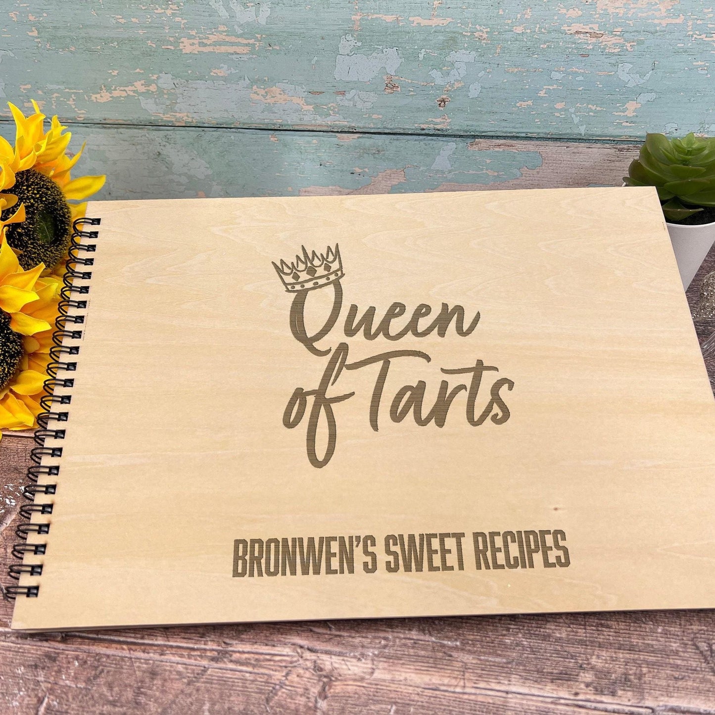 Queen of Tarts Personalised Recipe Baking Book