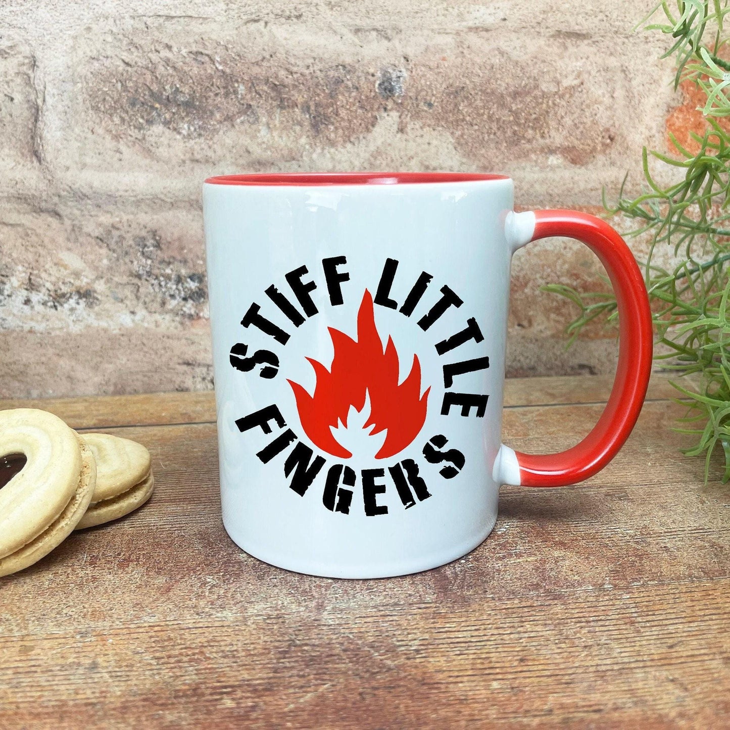 Stiff Little Fingers Logo - Northern Ireland - Personalised Ceramic Mug