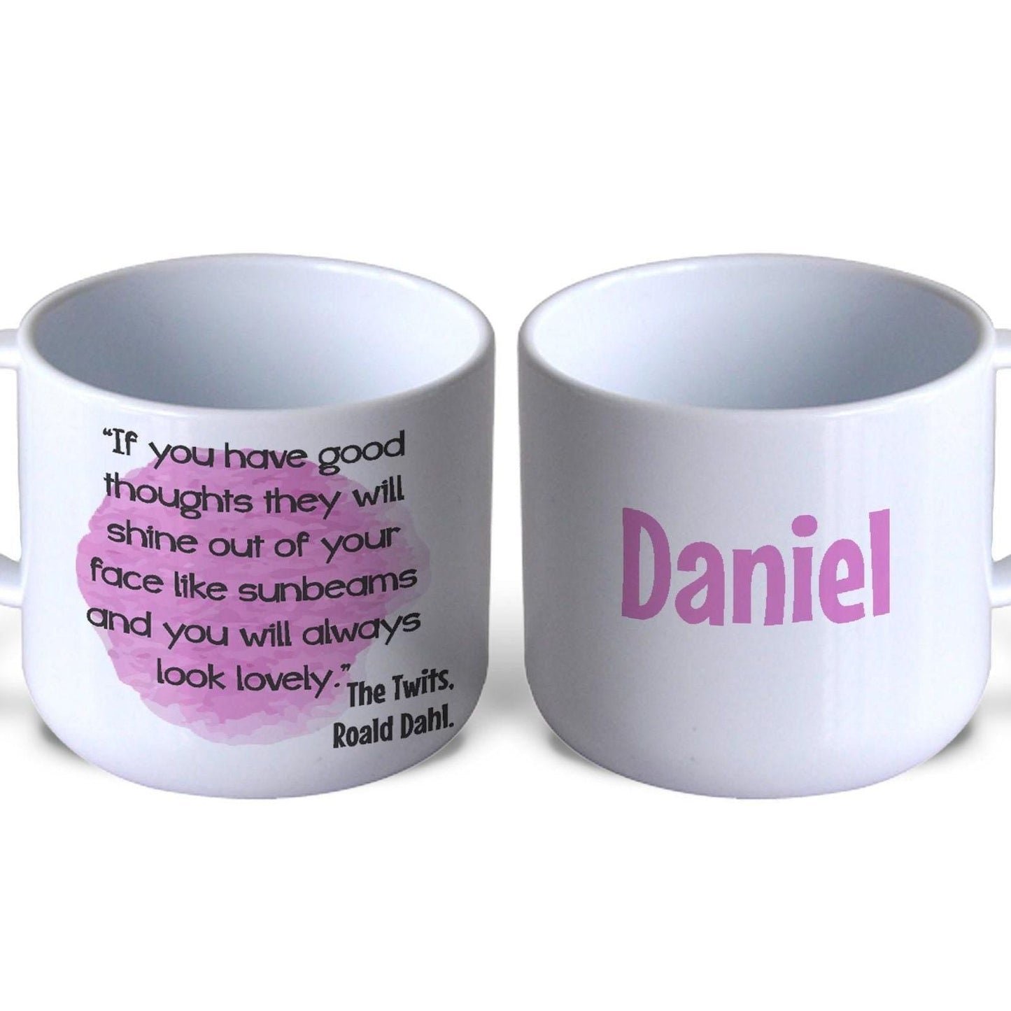 The Twits Children's Book Quote Literature Personalised Gift Mug Polymer First Unbreakable