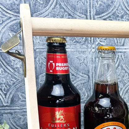 Cheers & Beers Any Name - Beer Carrier - Personalised Birthday Gift - BBQ Drinks - 18th - 21st