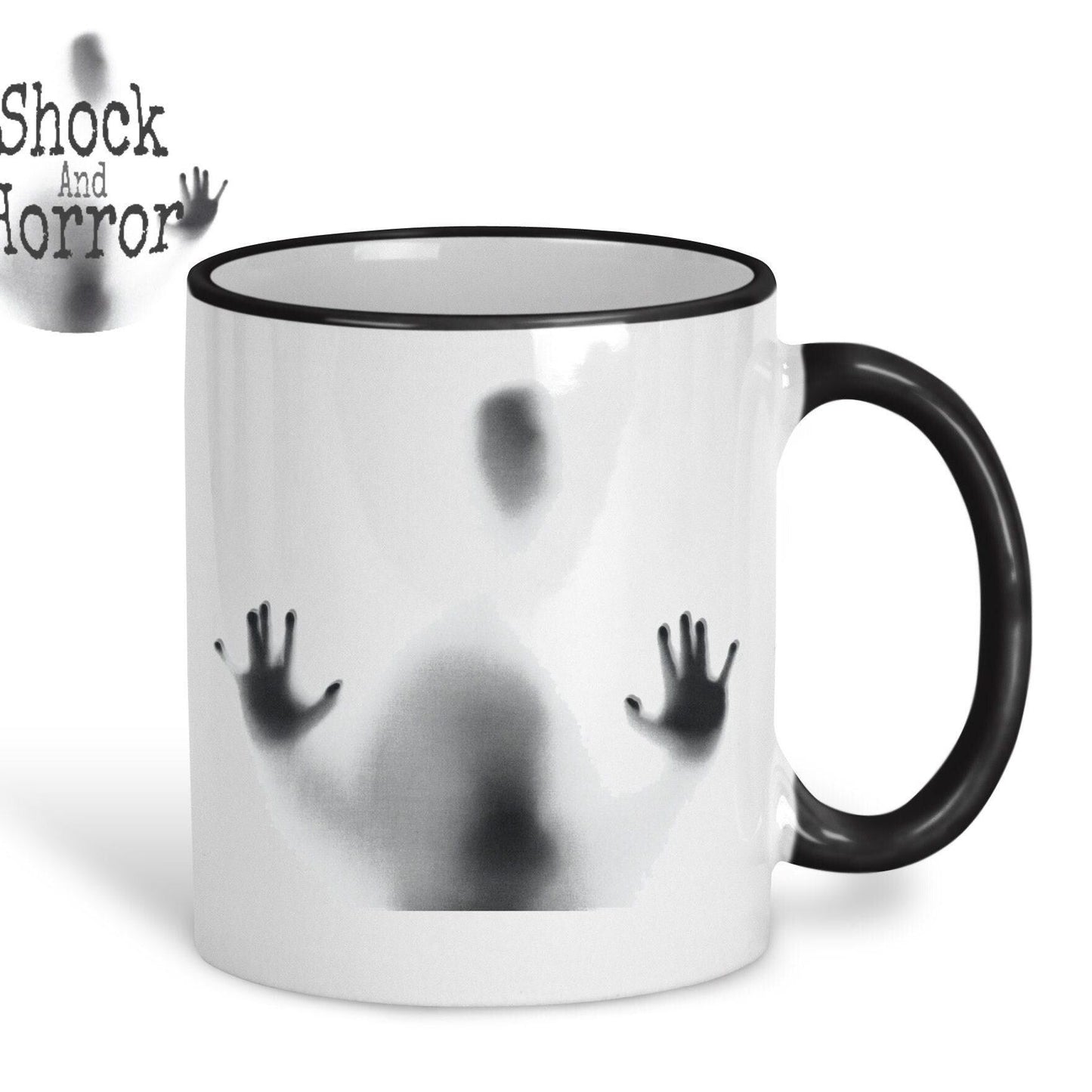 Personalised Horror Movie Fan Mug - Haunting Trapped Soul Design