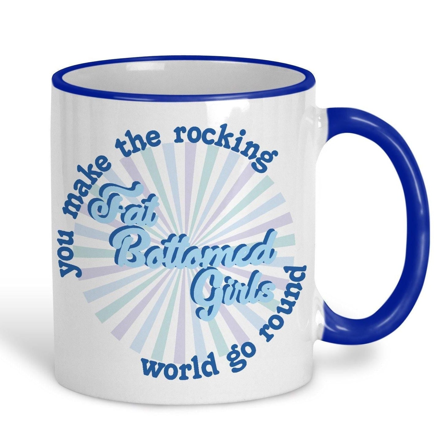 Queen Fat Bottomed Girls Music Lyrics Mug
