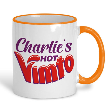 Hot Vimto - Personalised Ceramic Mug - Manchester Regional Gift for a true Manc'
