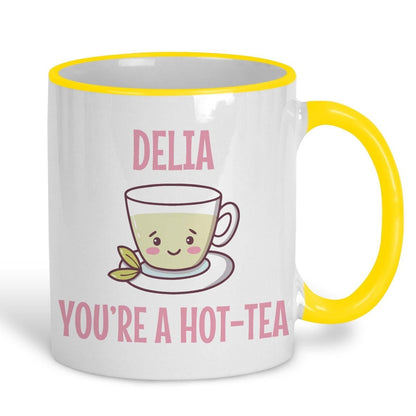 You're A Hot Tea Personalised Valentine's Day Ceramic Mug