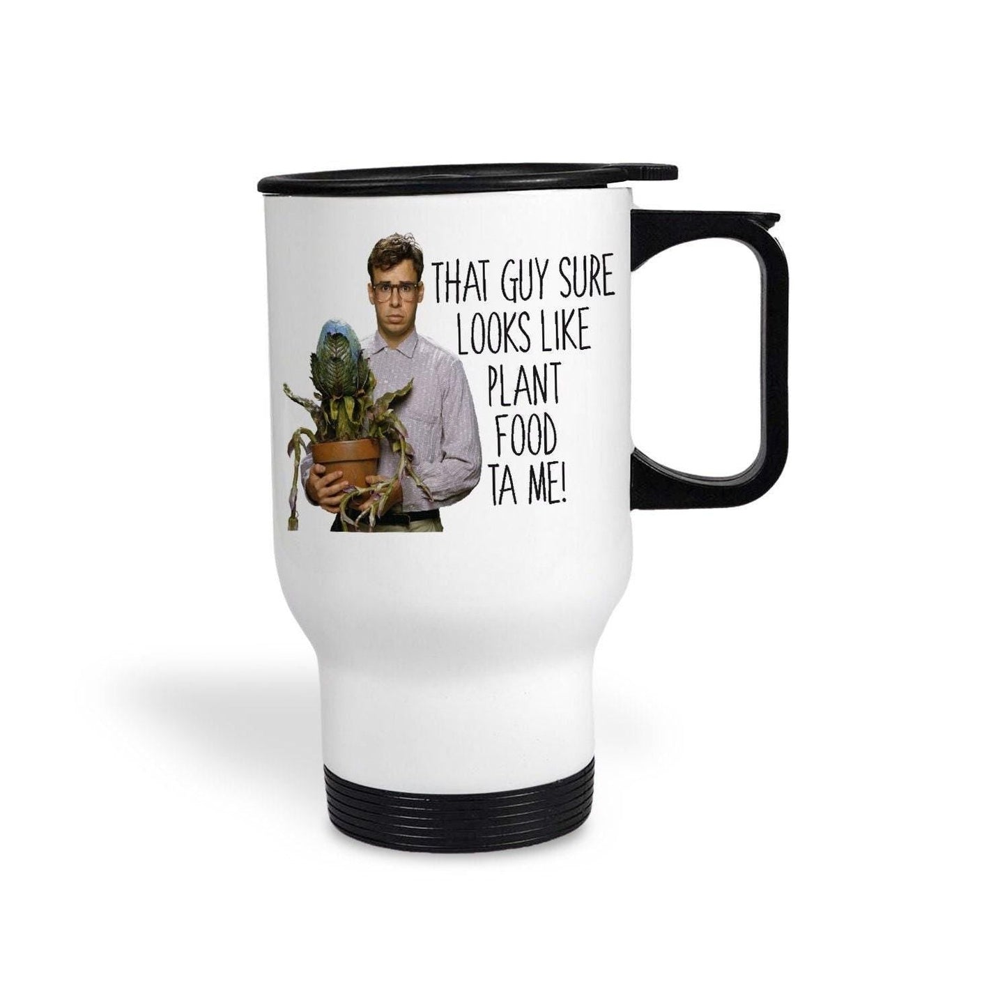 Little Shop of Horrors Travel Mug Personalised Gift