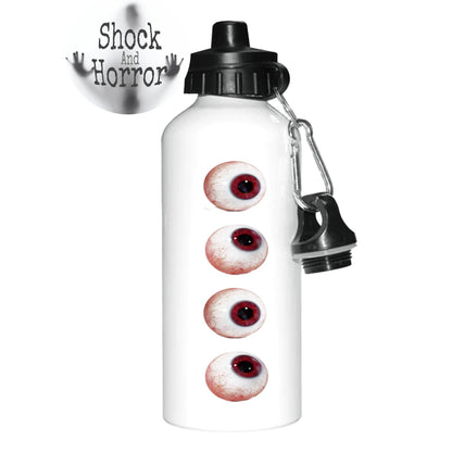 Personalised Eyeball Shock Image Reusable Metal Water Bottle