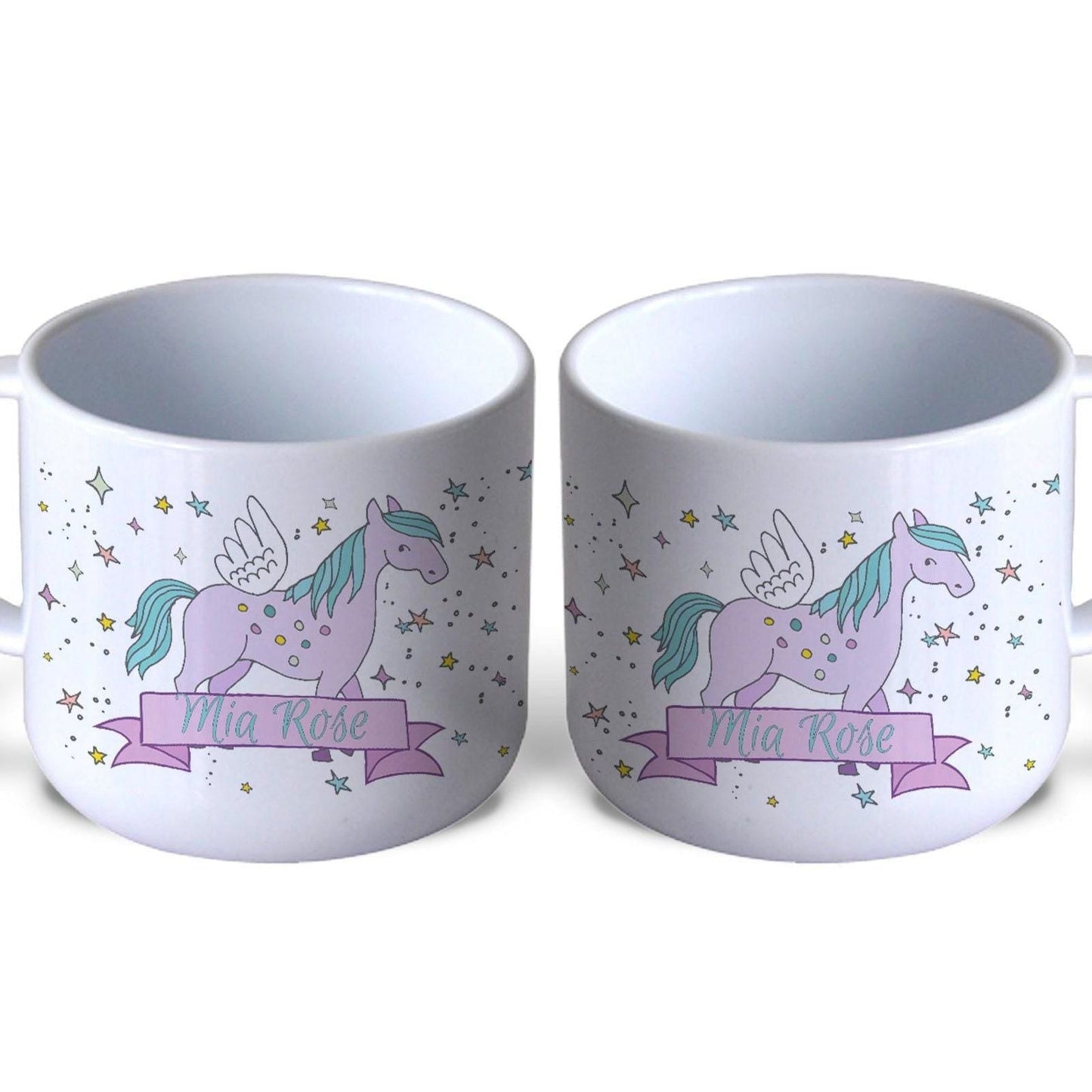 Unicorn Magical Children's Personalised Mug Unbreakable Kids Toddler Child Safe