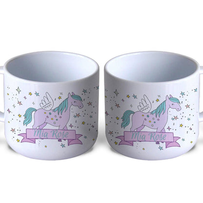 Unicorn Magical Children's Personalised Mug Unbreakable Kids Toddler Child Safe