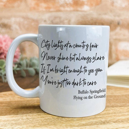 Buffalo Springfield On The Way Home  60s Mug