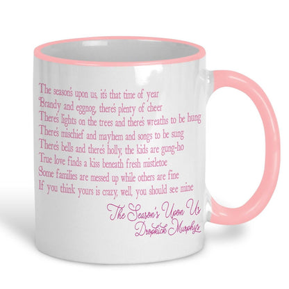 The Season's Upon Us Dropkick Murphys Christmas Song Lyrics Mug