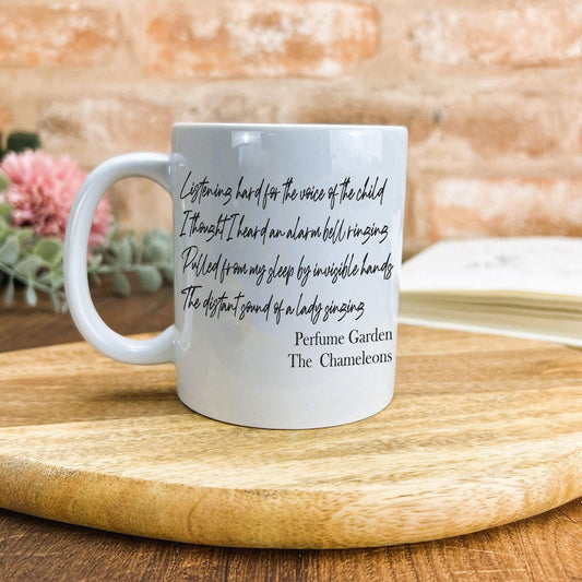 The Chameleons Perfume Garden Music Lyrics Mug
