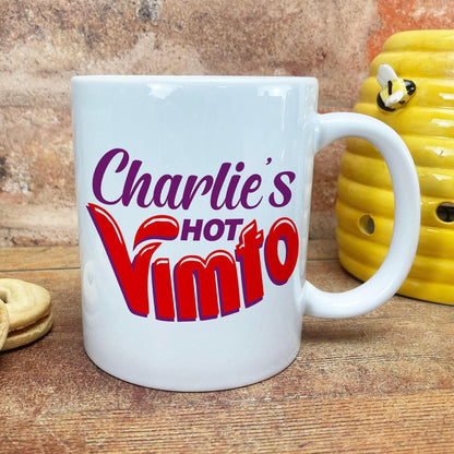 Hot Vimto - Personalised Ceramic Mug - Manchester Regional Gift for a true Manc'