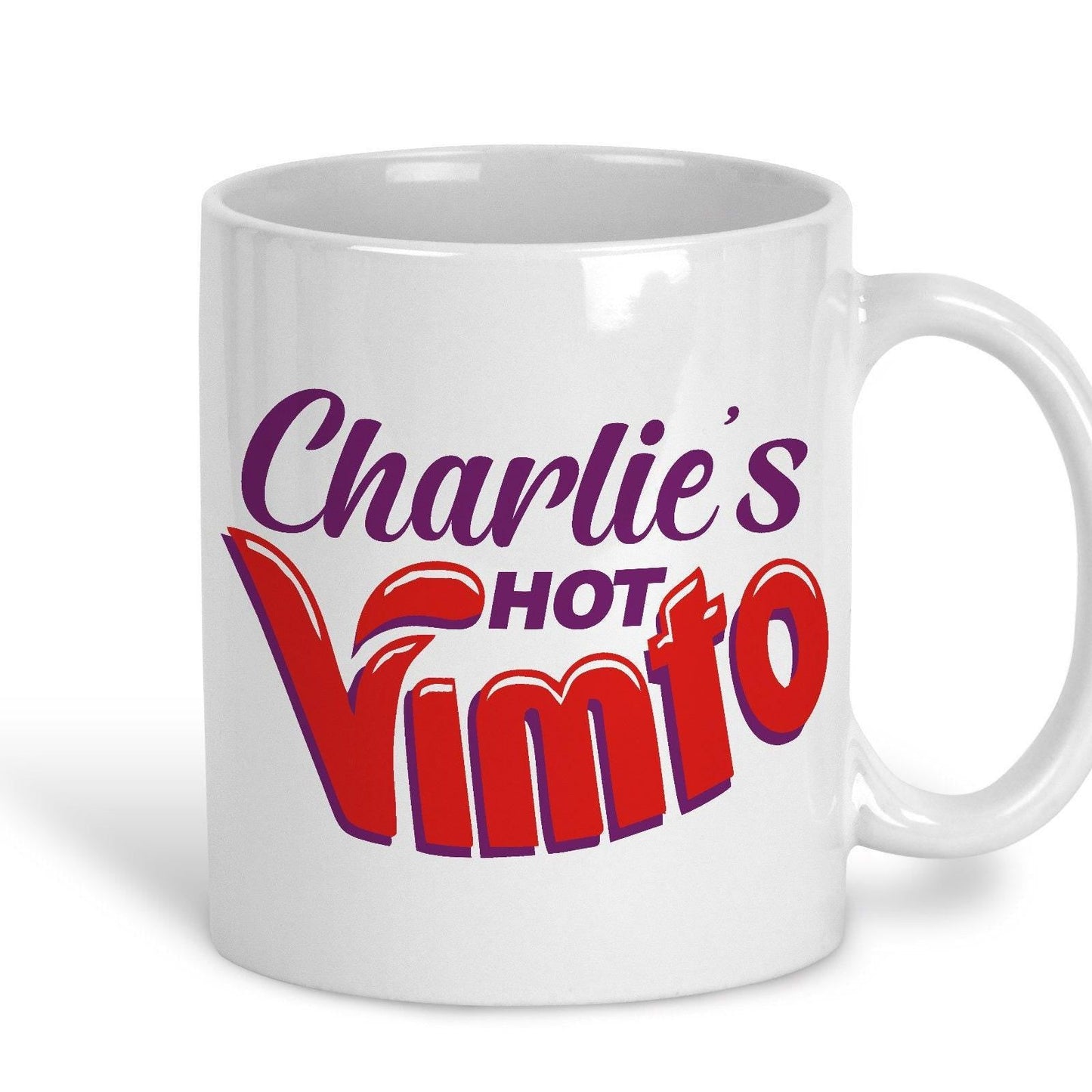 Hot Vimto - Personalised Ceramic Mug - Manchester Regional Gift for a true Manc'