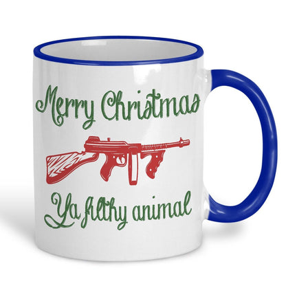 Merry Christmas Ya Filthy Animal Home Alone Christmas Mug