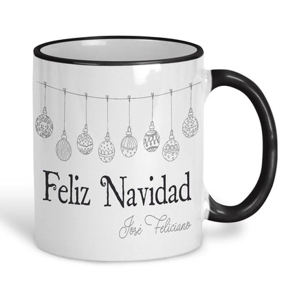 Feliz Navidad Jose Feliciano Christmas Song Lyrics Mug