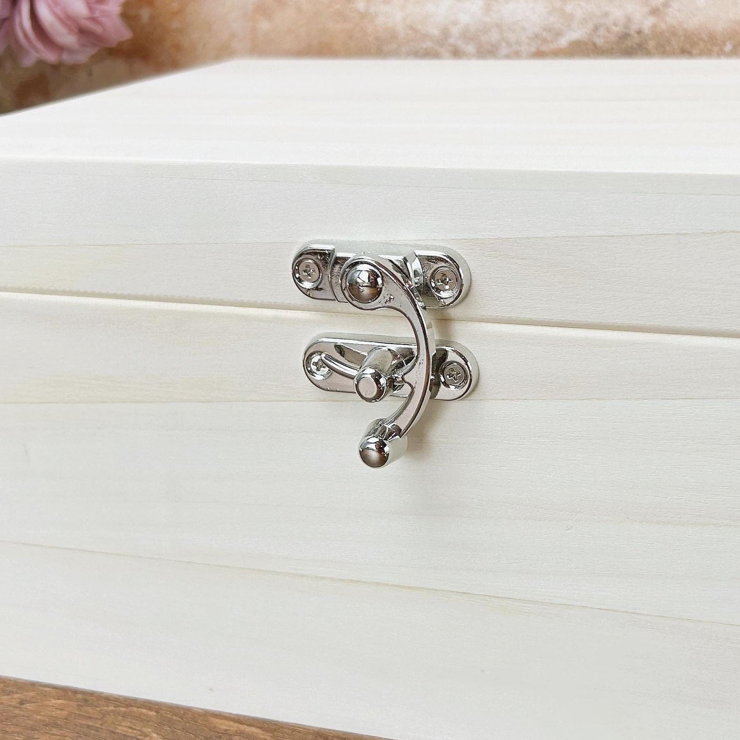 Butterfly & Flowers Personalised Colourful Memory Box