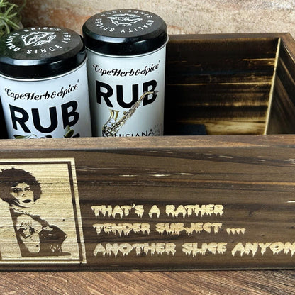Rocky Horror Picture Show Tender Subject Kitchen Tidy / Caddy - Funny Cooking Gift - Present Kitchen Decor Housewarming - Unique Birthday
