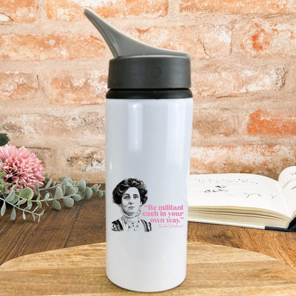Emmeline Pankhurst Quote - Personalised Water Bottle