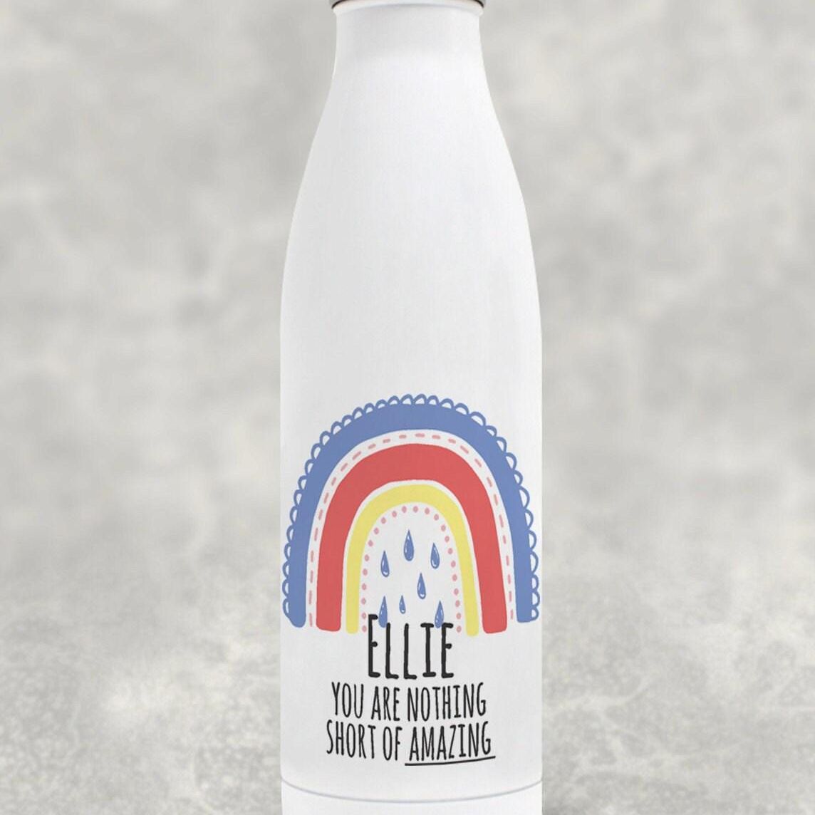 You Are Nothing Short of Amazing Water Bottle Personalised Positivity Mental Health Gift Well-Being Self Love