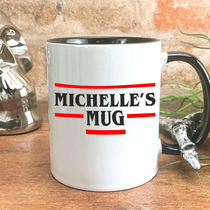 Personalised Stranger Things Inspired Mug - Not Today Vecna