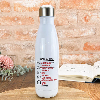 Kill Bill Quentin Tarantino Water Bottle Movie Personalised Gift