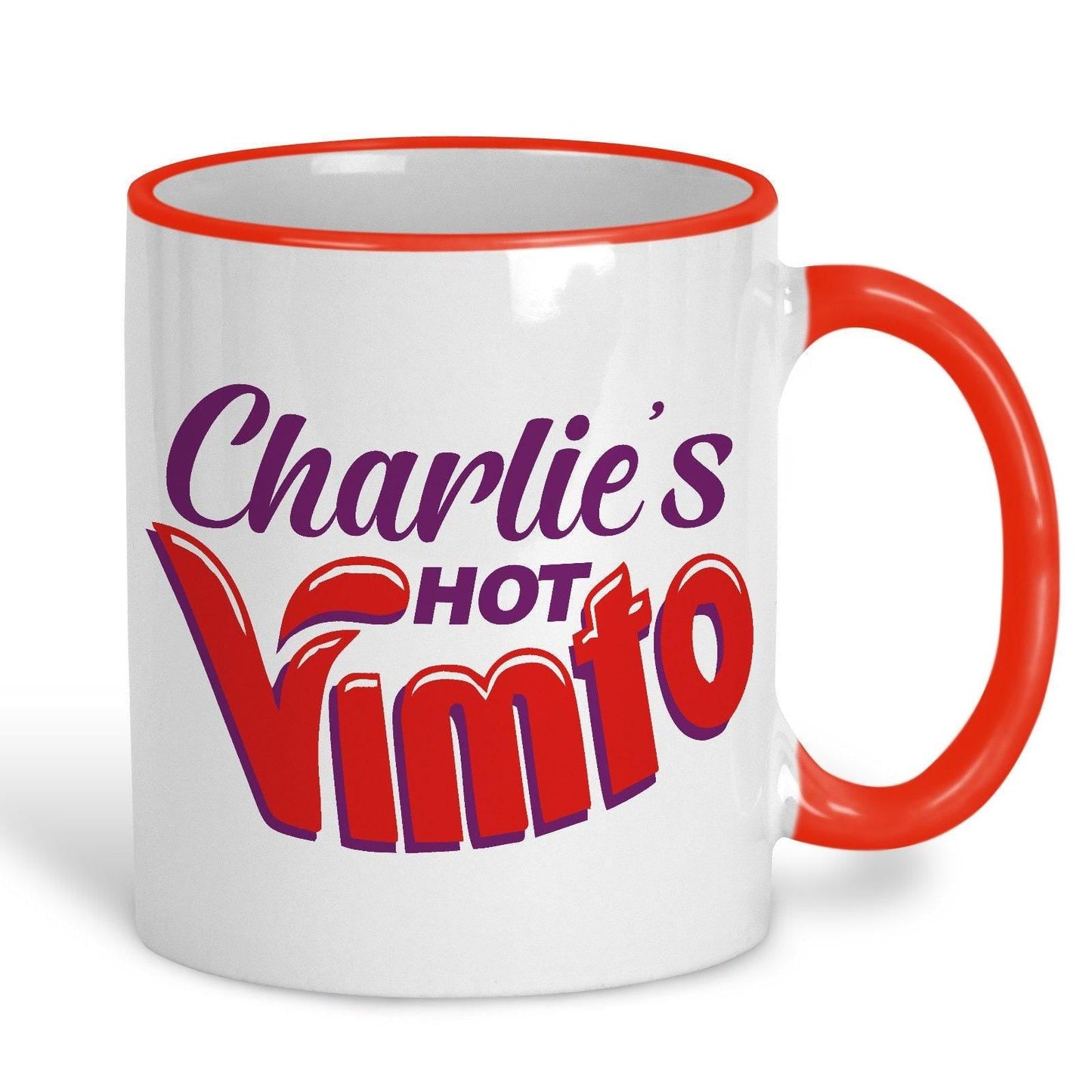 Hot Vimto - Personalised Ceramic Mug - Manchester Regional Gift for a true Manc'