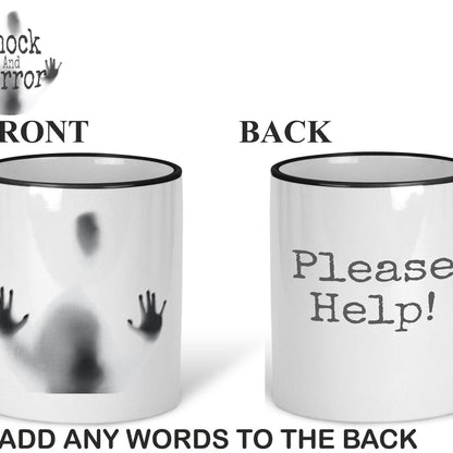 Personalised Horror Movie Fan Mug - Haunting Trapped Soul Design