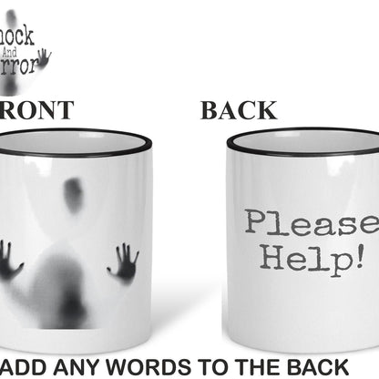 Personalised Horror Movie Fan Mug - Haunting Trapped Soul Design