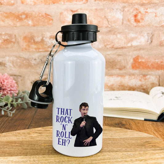 Alex Turner Artic Monkeys That Rock N Roll Eh? Yorkshire Dialect - Personalised Water Bottle