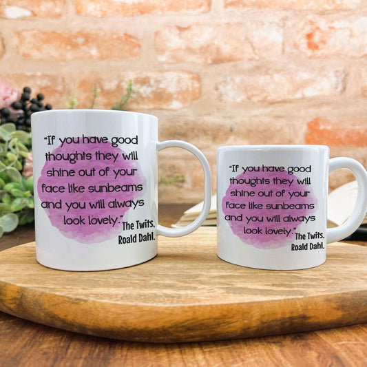 The Twits Children's Book Quote Literature Personalised Gift Mug Polymer First Unbreakable